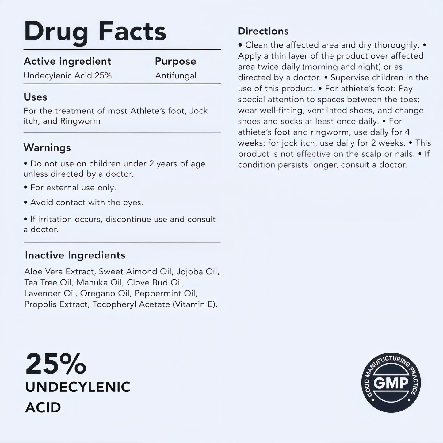 Antifungal Pen - Cures MostAthlete'sFoot, Jock Itch, and Ringworm -25%Undecylenic Acidwith added Tea Tree,Jojoba, Clove Bud Oils 4 Aloe -3-PackTwist Pen(9ML Volume)(2Pack)